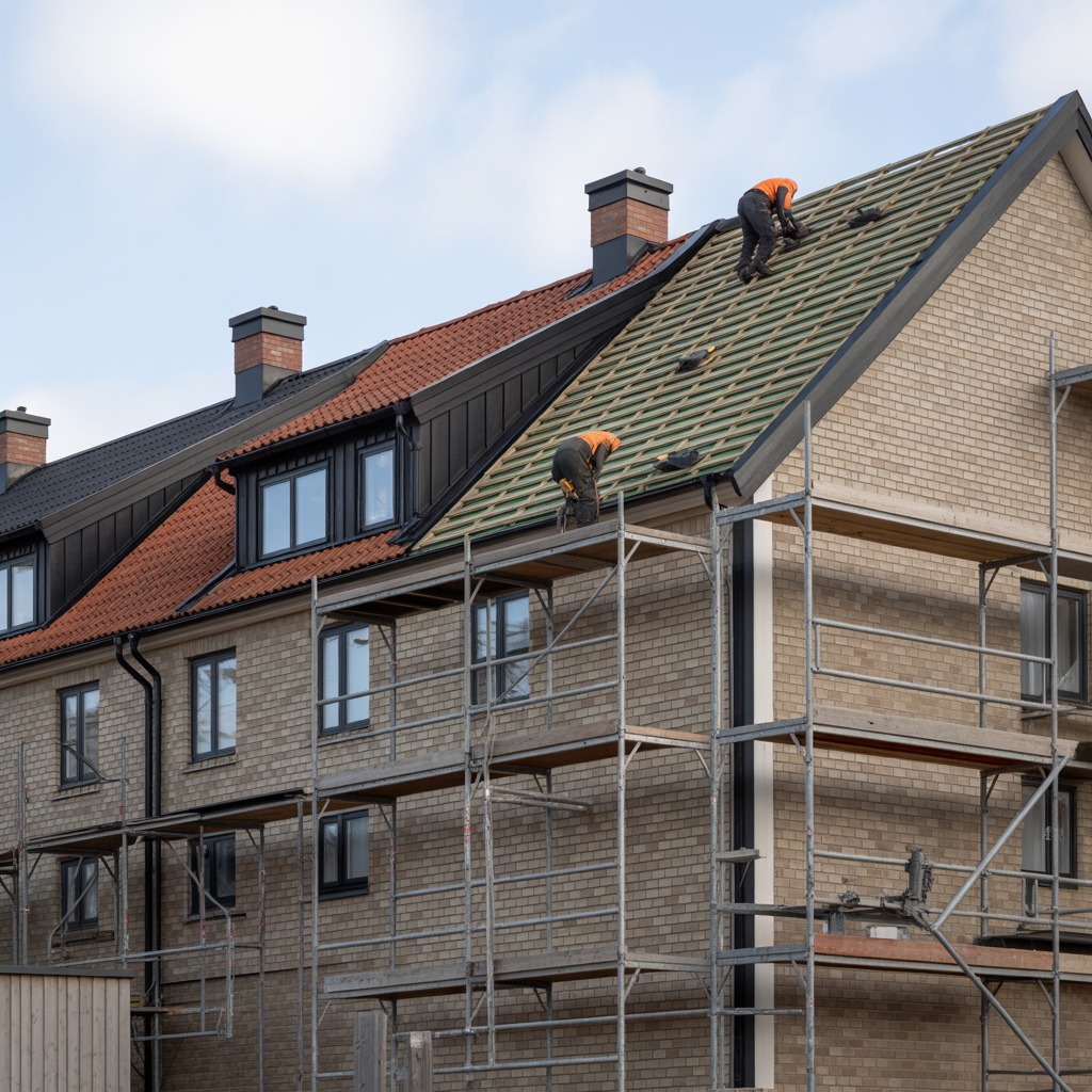 7.Byta tak i en bostadsratt Vad galler